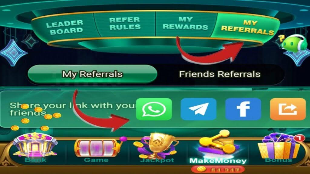 Gogo Rummy Refral Bonus