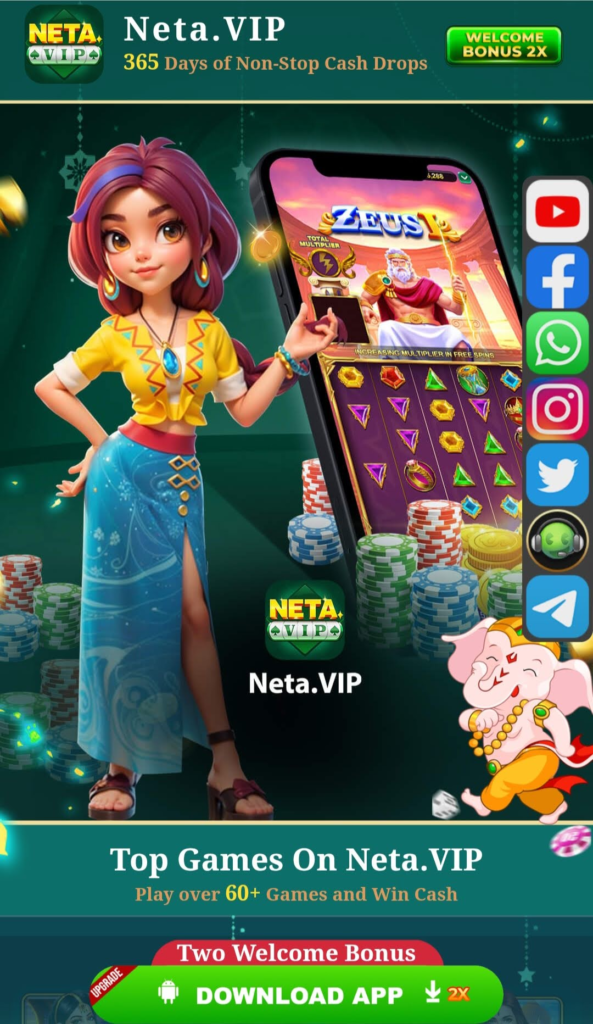 Neta Vip Game Interface